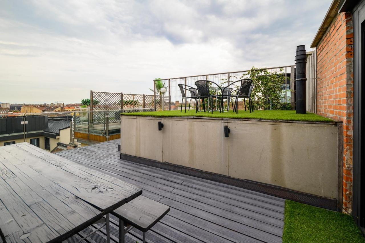 3Bedroom Triplex Rooftop Apartment Budapest Luaran gambar