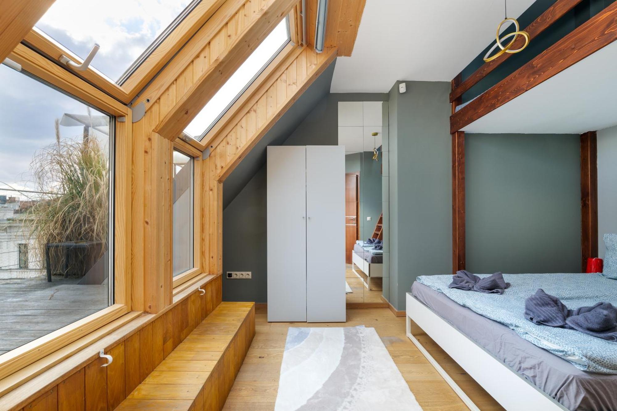 3Bedroom Triplex Rooftop Apartment Budapest Luaran gambar